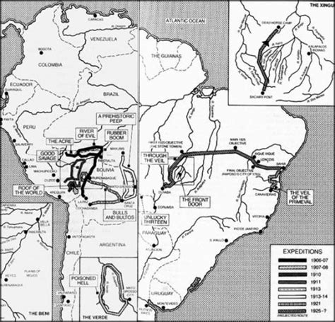 percy fawcett expedition map|The man who died searching for the Lost City of Z .